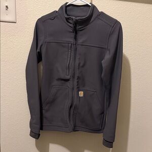 Carhartt Charcoal Zip-Up Jacket